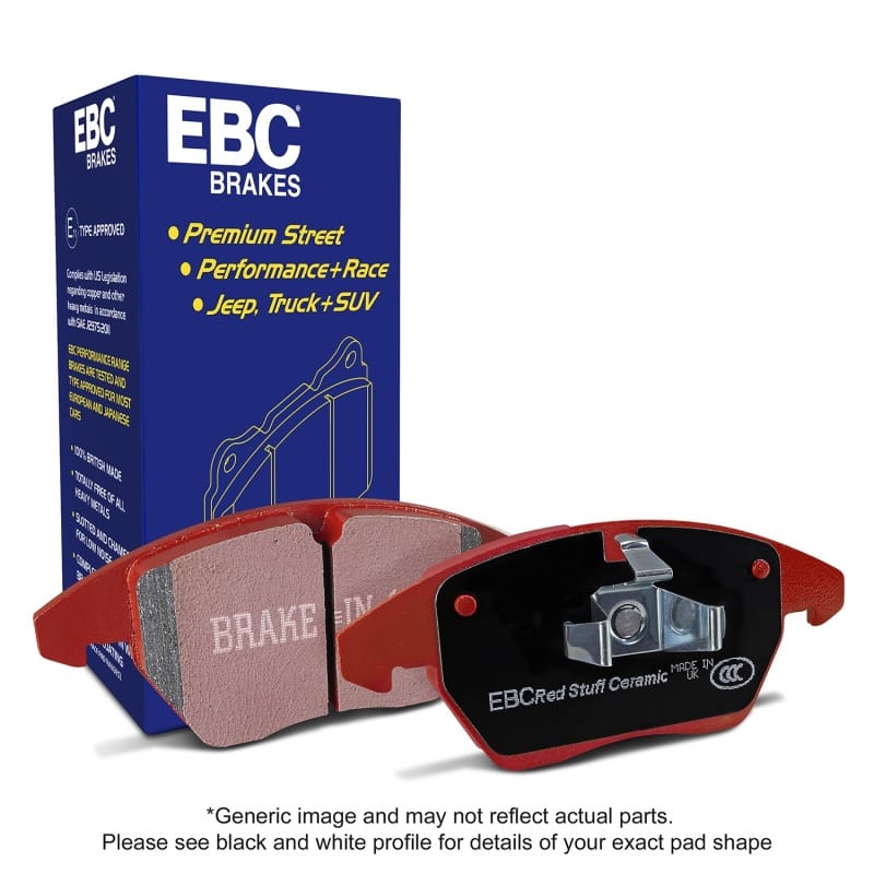 EBC — Redstuff Ceramic Low Dust Brake Pads