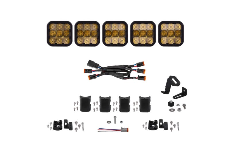 Diode Dynamics — Pod light featuring advanced TIR optics for high efficiency and focus.