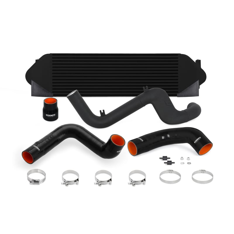 Mishimoto — Intercooler Kit, Black/Black, fits Ford Focus RS 2016-2018