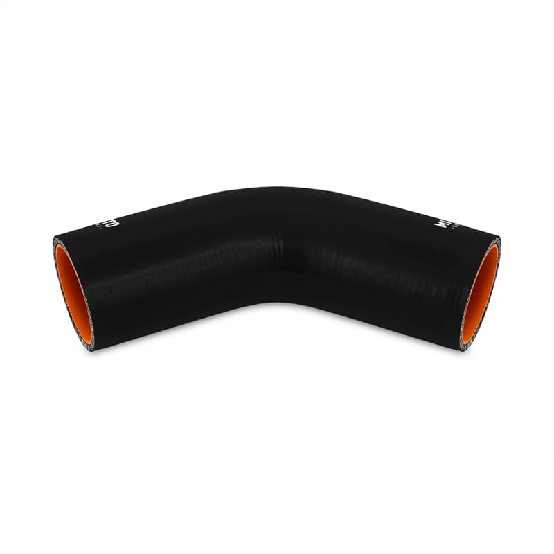 Mishimoto — 45-Degree Coupler, Black, Silicone, 3.00in