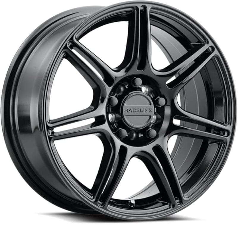 Raceline — Raceline 148B Apex 18x8 / 5x112/5x120 BP / 40mm Offset / 74.1 Bore - Gloss Black Wheel