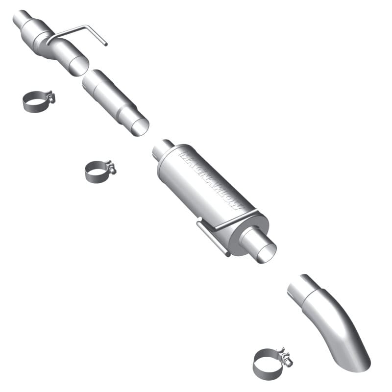 Magnaflow — Off Road Pro Series Gas Stainless Cat-Back