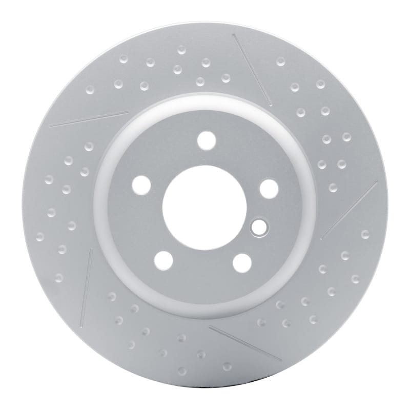 DFC — DFC Hi-Carbon Alloy Rotor - Dimpled and Slotted - Aluminum Hat