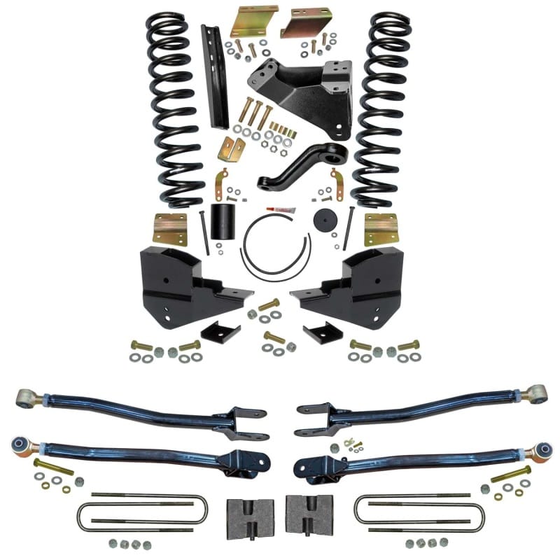 Skyjacker — 6 in. Suspension Lift Kit with 4-Link Conversion.