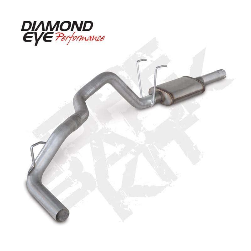 Diamond Eye Performance — 2014 RAM 3.0L ECO-DIESEL 1500 3" DPF BACK SINGLE ALUMINIZED
