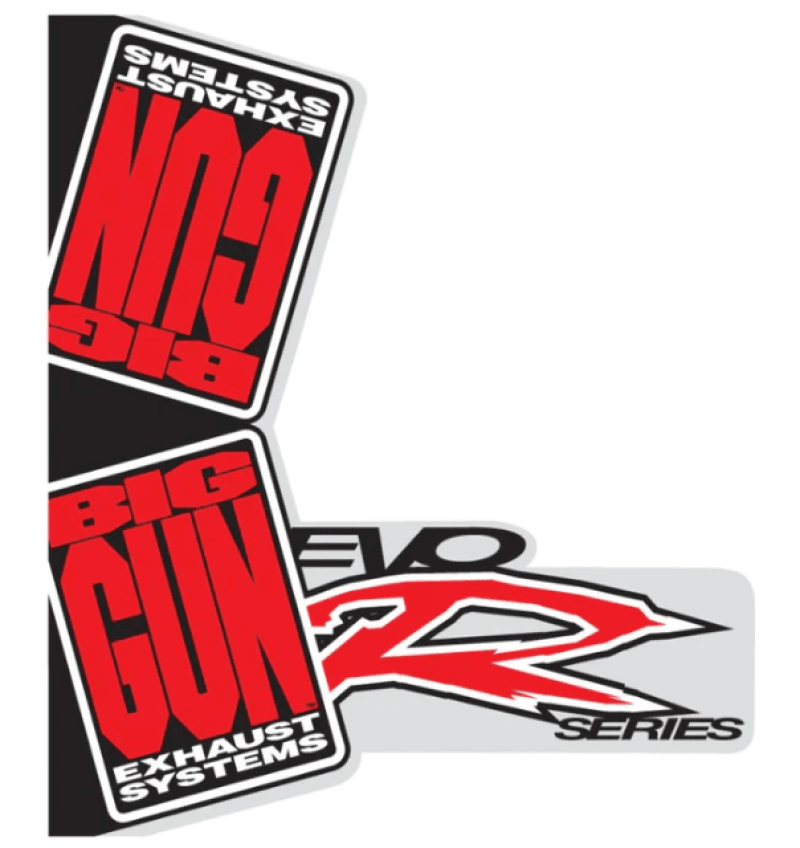 Big Gun — Big Gun EVO R Muffler Wrap Decal