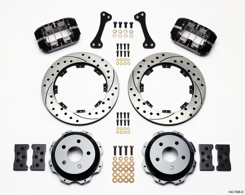 Wilwood — KIT,REAR,WRX,SUBARU,12.19 ROTOR DRILLED