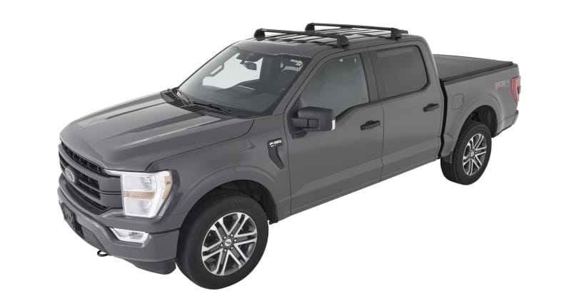 Rhino-Rack — Vortex ROC25 Flush Roof Rack; 2 Bar; Front 1267mm; Rear 1261mm; Black;