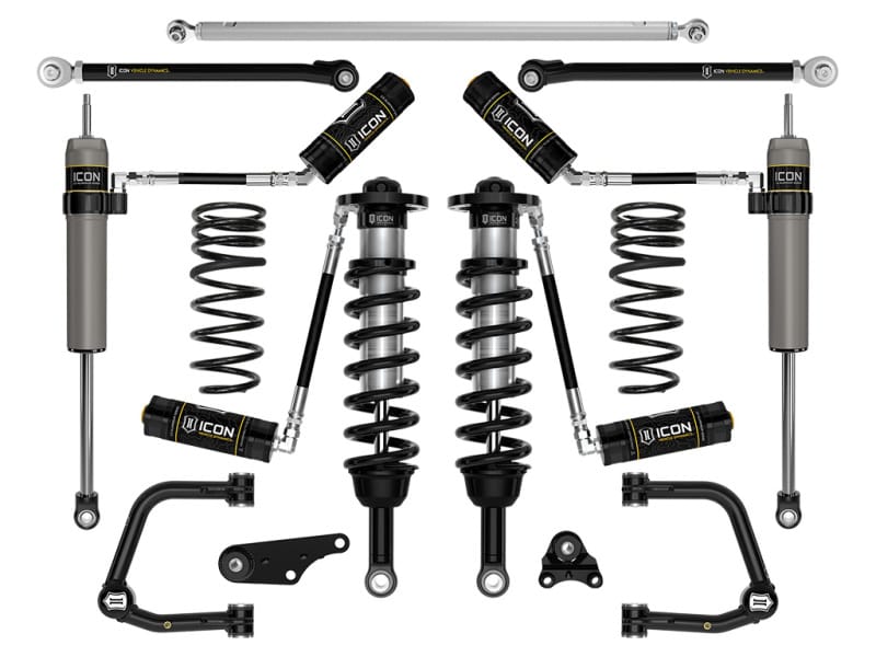 ICON — 24 LAND CRUISER 250 SERIES 1.25-3" LIFT STAGE 7 SUSPENSION SYSTEM TUBULAR