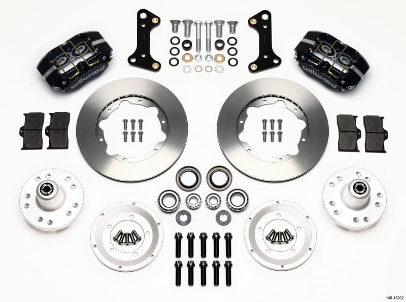 Wilwood — KIT,FRONT,CAMARO/NOVA,67-72,DP-DB 11.00 ROTOR,VENTED,BLACK