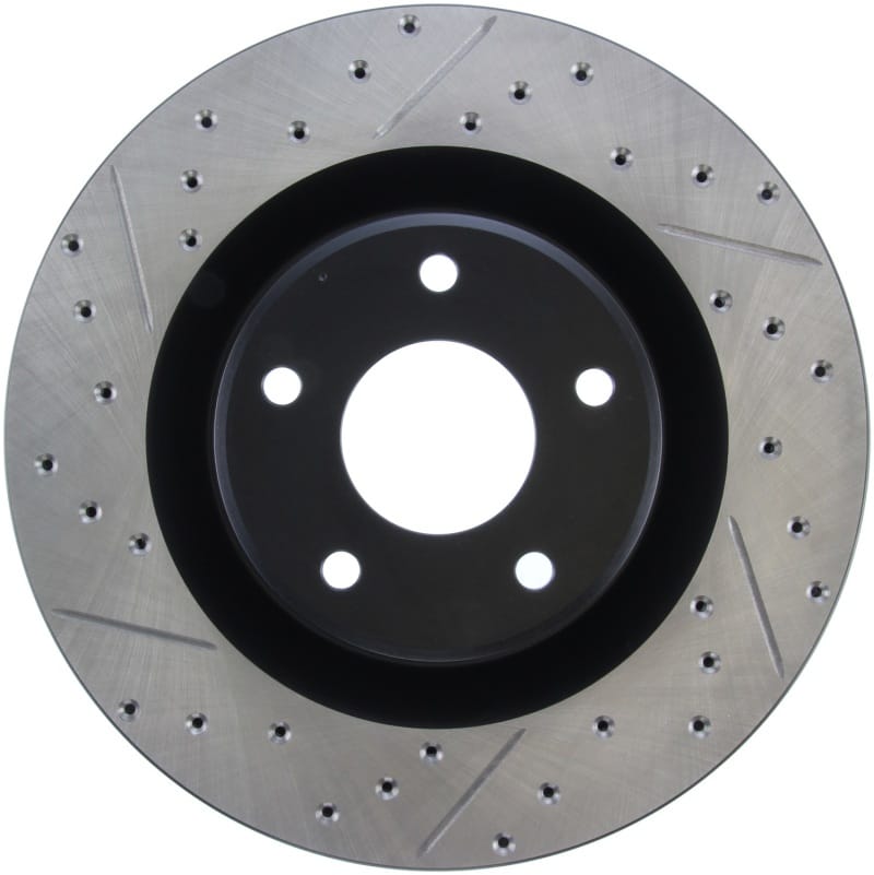 Stoptech — StopTech Sport Drilled & Slotted Brake Rotor; Front Right
StopTech Sport Drilled/Slotted Brake Rotor; Front Right
StopTech Sport Drilled/Slotted Disc