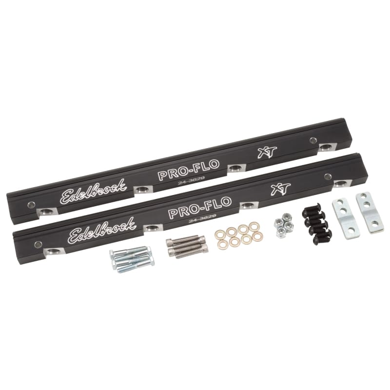 Edelbrock — Fuel Rail Kit for LS1 -6 AN in Black Finish
Pro-Flo XT Fuel Rail Kit