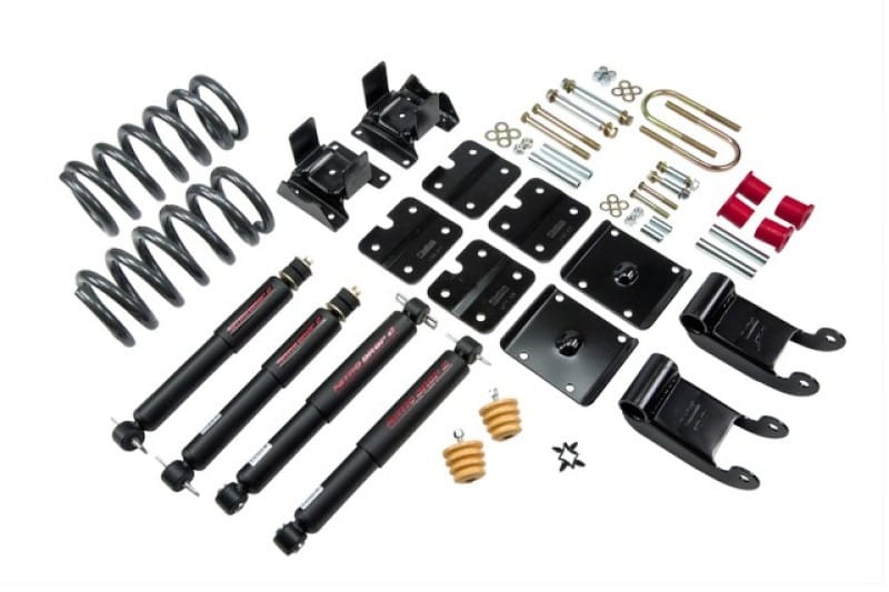 Belltech — Front And Rear Complete Kit W/ Nitro Drop 2 Shocks
LOWERING KIT W/ NITRO DROP 2 SHOCKS - 772ND