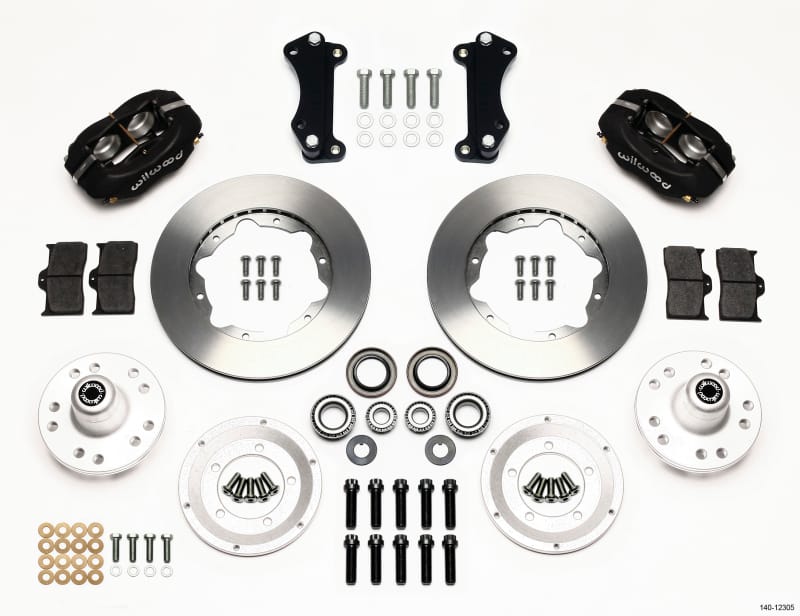 Wilwood — KIT,FRONT,HEIDTS TRI-5,2in. DROP,FDLI 11.00,BLACK POWDER COAT
