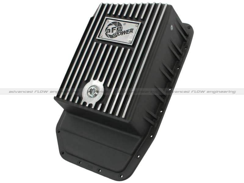 aFe — aFe POWER Pro Series Transmission Pan Black w/ Machined Fins
Trans Pan; Ford 6R80 F-150 Trucks : 09-14 (Mach'D Fin)