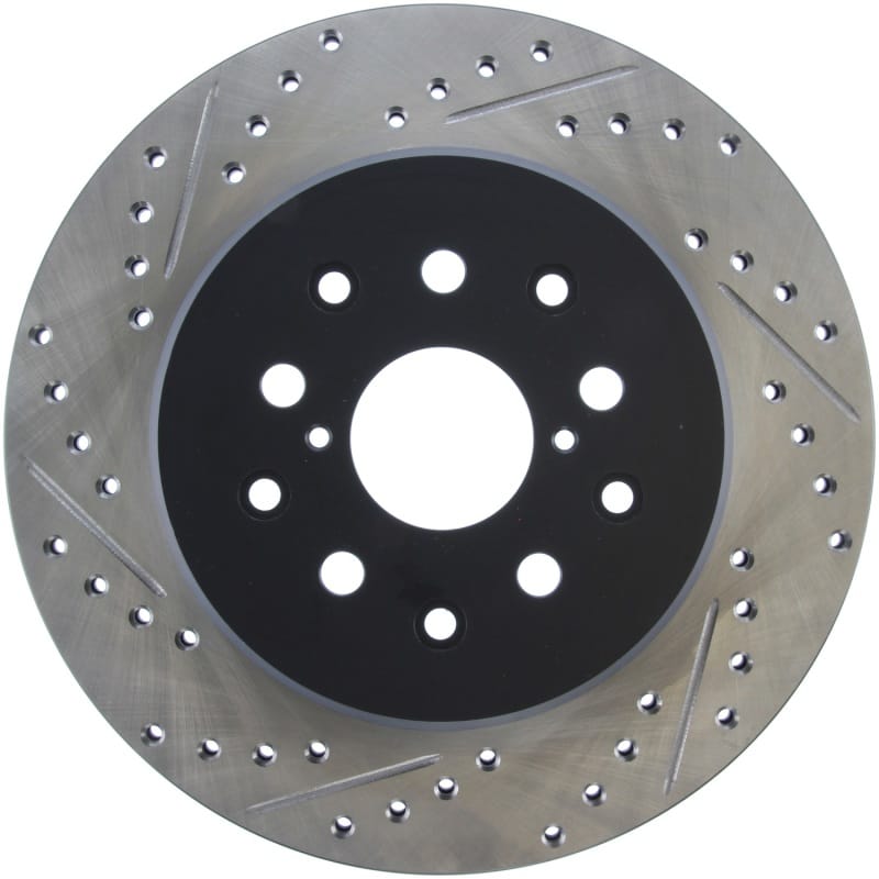 Stoptech — StopTech Sport Drilled & Slotted Brake Rotor; Rear Right
StopTech Sport Drilled/Slotted Brake Rotor; Rear Right