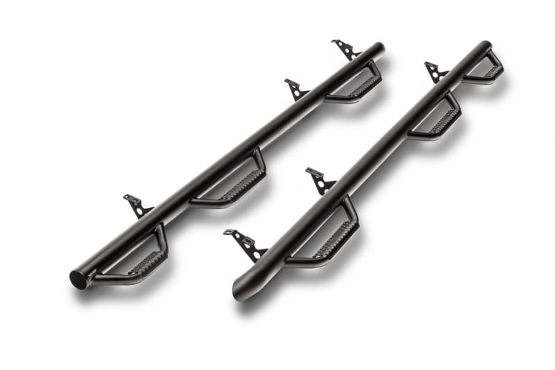 N-Fab — Nerf Step - W2W w/Bed Acs (3 Stps) - 10-18 Ram 2500/3500 6'4" Mega - TX Blk
Nerf Step-W2W w/Bed Acs (3 Stps)-10-18 Ram 2500/3500 6ft.4in. Mega-TX Blk