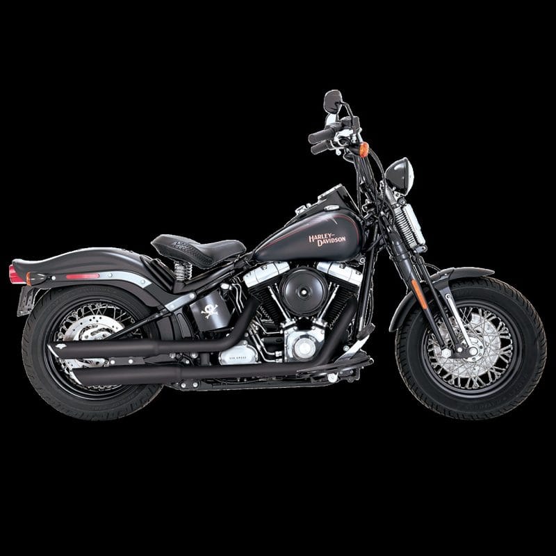 Vance and Hines — Vance & Hines HD Softail Deluxe/Slim/Crossbones Ts S/OS Slip-On Exhaust