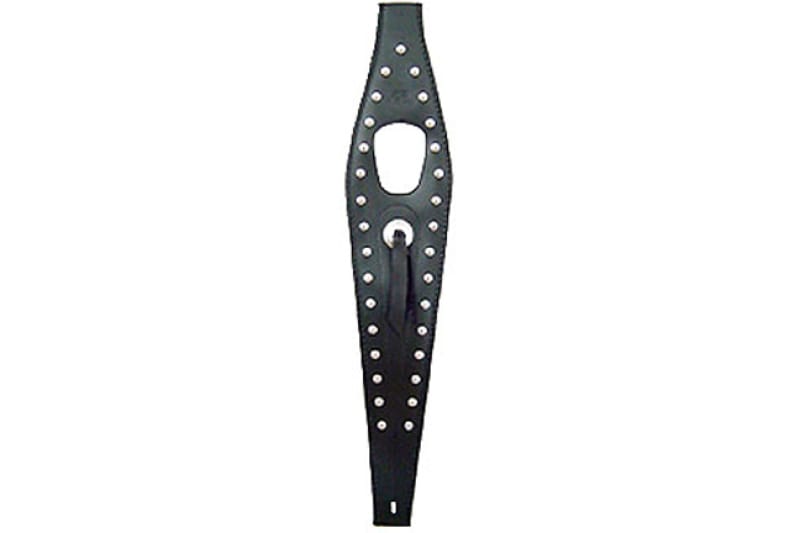 Mustang Motorcycle — Mustang 85-04 Suzuki VZ700/750/800 Intruder, 05-11 Boulevard S50 Tank Bib w/Studs - Black