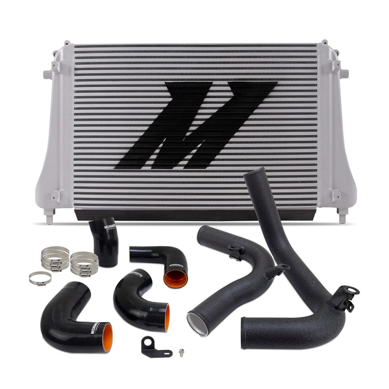 Mishimoto — Intercooler Kit, Silver/Black, fits Volkswagen GTI MK8/MQB 2022+