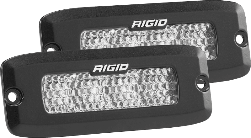 Rigid Industries — SR-Q Series PRO, Flood Diffused, Flush Mount, Black Housing, Pair
SR-Q PRO DRIVING FM