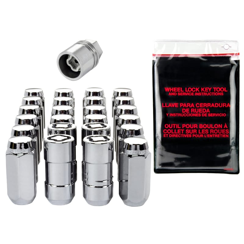 McGard — Cone Seat Exposed Style Wheel Installation Kit-Chrome