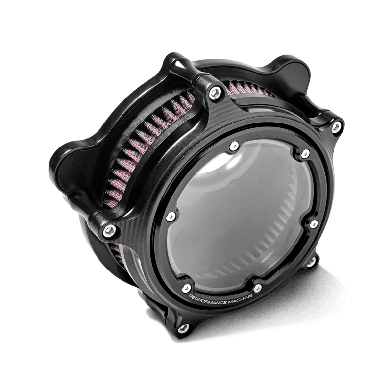 Performance Machine — Performance Machine Vision Air Cleaner W/Bezel - Black Ops