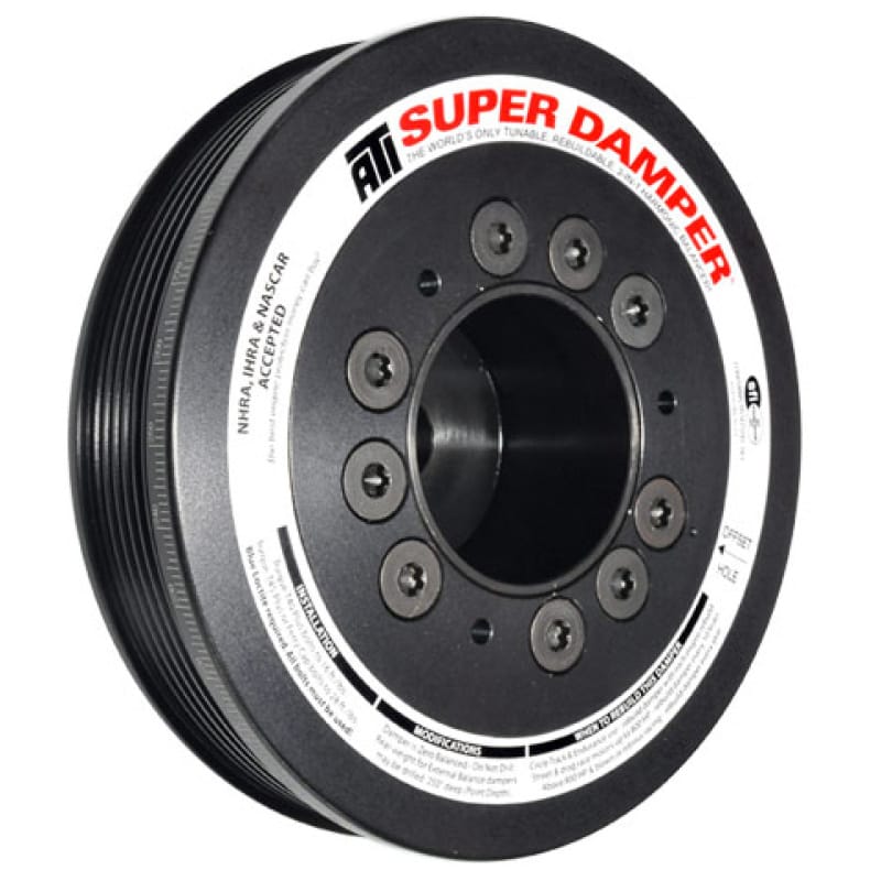 ATI — ATI Damper - 6.570in - Alum - 6 Grv - Audi - Street