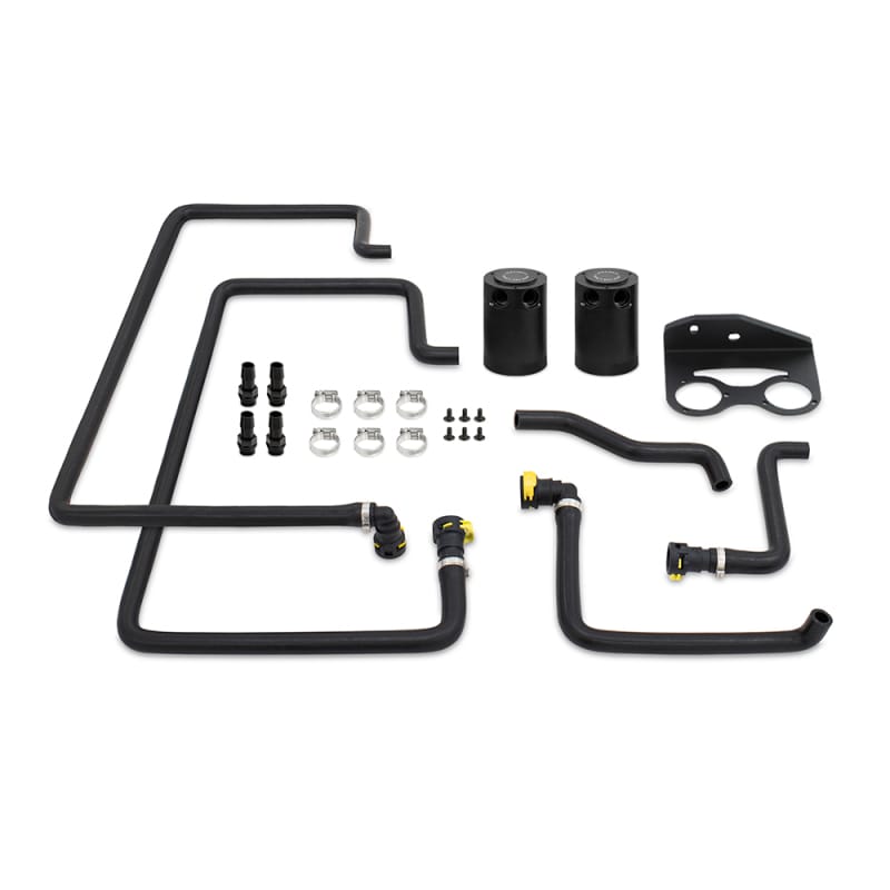 Mishimoto — Baffled Oil Catch Can System, fits Ford F-150 2.7L EcoBoost 2018-2020