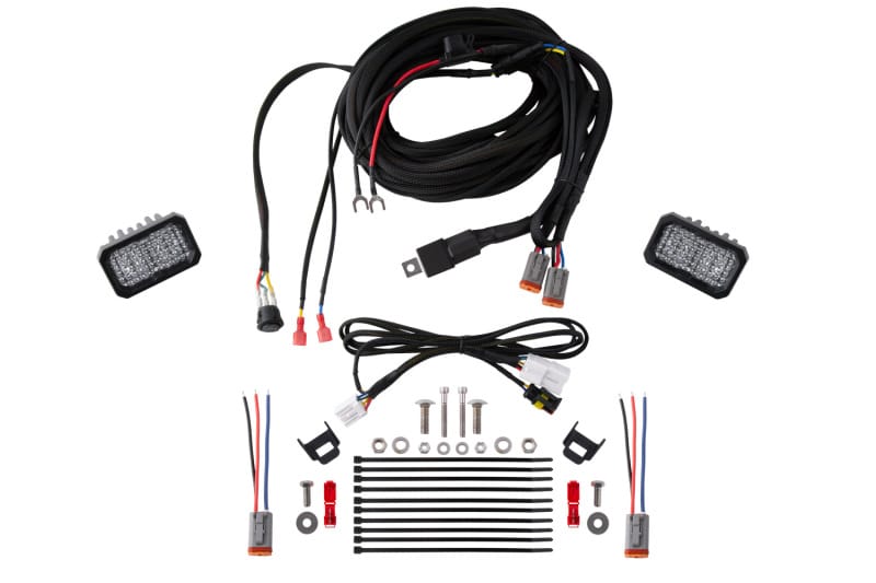 Diode Dynamics — Allows for flush installation of SSC2 LED pods in the rear bumper.
Allows you to mount two C2 2.0 pods underneath the rear bumper.