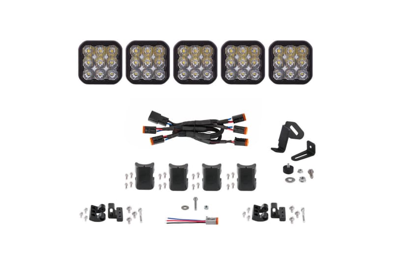 Diode Dynamics — Pod light featuring advanced TIR optics for high efficiency and focus.