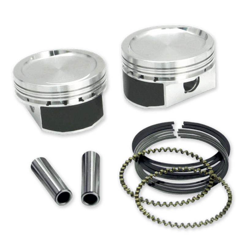 S&S Cycle — S&S Cycle 1986+ XL 3-1/2in +.010in 1200cc Conversion Piston Kit