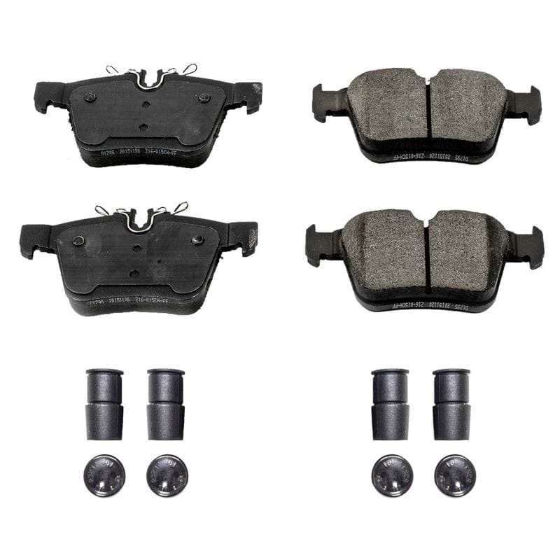 PowerStop — PowerStop - Z17 Low-Dust Ceramic Brake Pads with Hardware