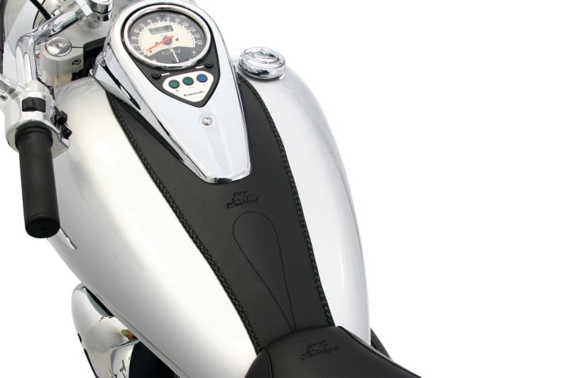 Mustang Motorcycle — Mustang Kawasaki VN900 Tank Bib - Black