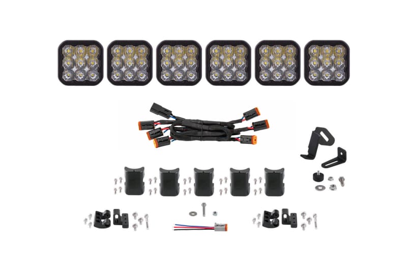 Diode Dynamics — Pod light featuring advanced TIR optics for high efficiency and focus.