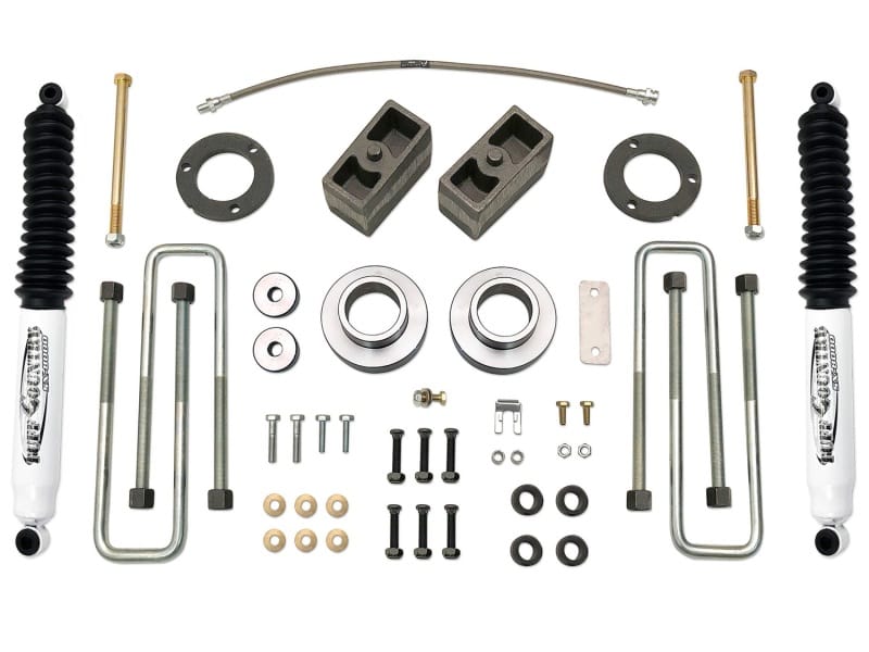 Tuff Country — 1995-2004 Toyota Tacoma 4x4/PreRunner-3in. Lift Kit by (SX6000 Shocks)