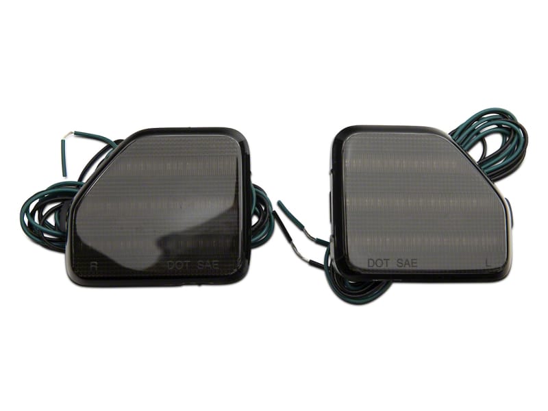 Raxiom — Raxiom 18-23 Jeep Wrangler JL Moab Rubicon Sahara Axial LED Rear Bumper Reflector Lights- Smoked
Lights