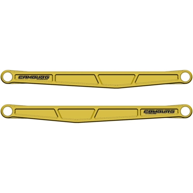 Camburg — KINETIK Series Rear Billet Trailing Arm Kit - Gold - Ford