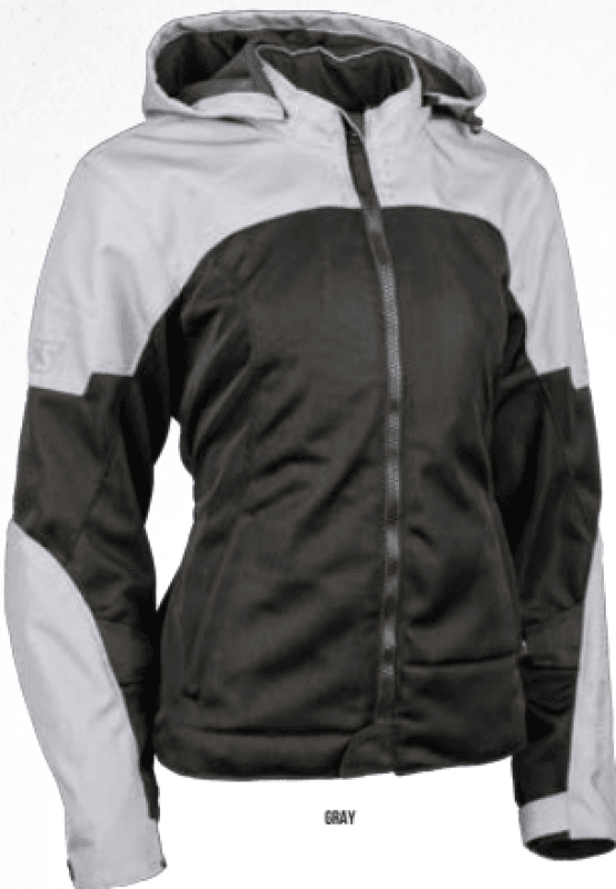 Speed and Strength — Speed and Strength Starstruck Mesh Jacket Grey/Black Womens - XL