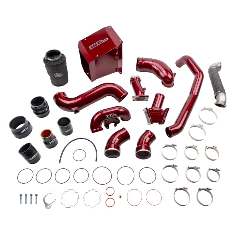 Wehrli — High Flow Bundle Kit Stage 3, for 2006-2007 D-Max LBZ, WCFab Red