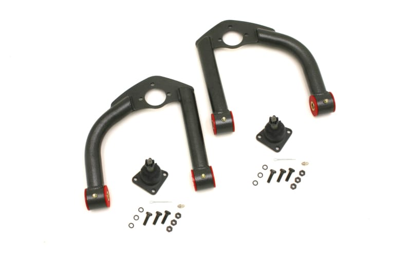 BMR Suspension — A-arms, Upper, DOM, Non-adjustable, Polyurethane Bushings