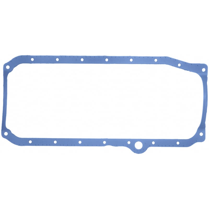 Fel-Pro — Engine Oil Pan Gasket Set Molded rubber, 1-piece w/rigid carrier