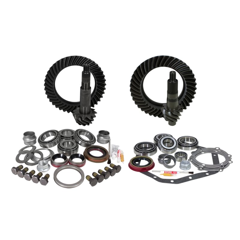 Yukon Gear & Axle — Yukon Gear & Install Kit pkg for Rev Rotation D60 & ’89-‘98 GM 14T, 5.38 thick.
Yukon Gear/Install Kit pkg for Rev Rotation D60/89-98 GM 14T; 5.38 thick.