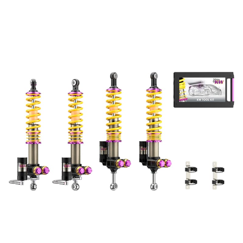 KW — 4 Way Adjustable coilovers with low & high-speed compression & rebound control
KW COILOVER KIT V5 - 30971027