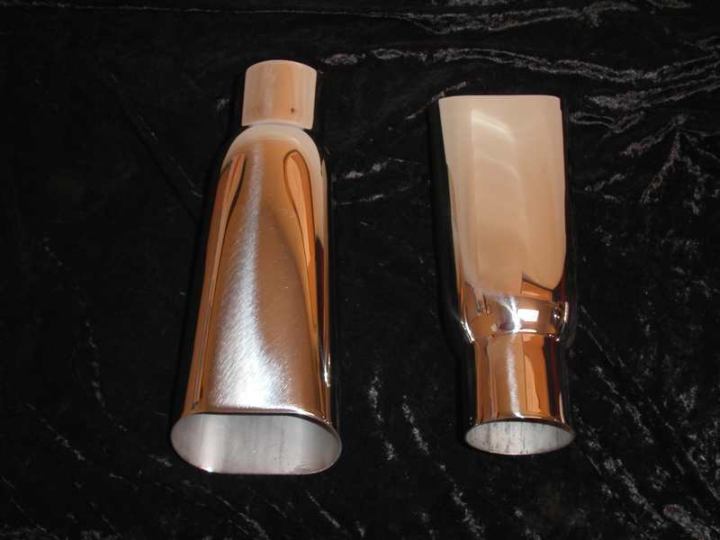Stainless Works — Stainless Works 1968-72 Chevelle Tips 2-1/2" Inlet