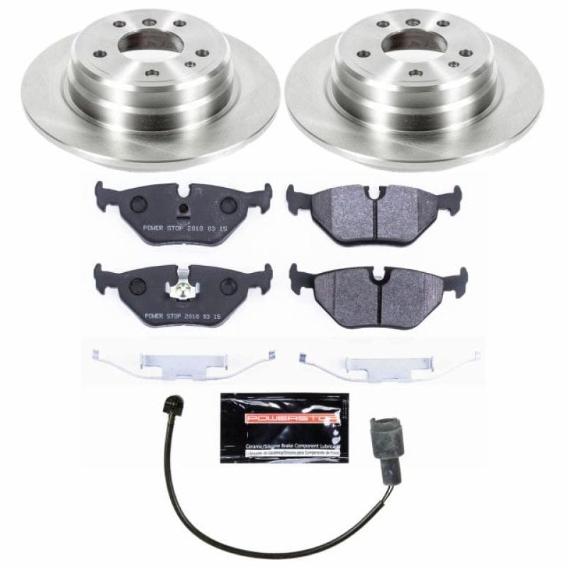 PowerStop — Track Day Spec High-Performance Brake Pad and Rotor Kit