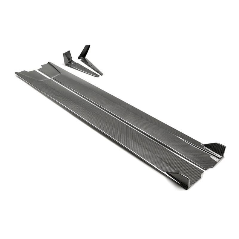 Seibon — Seibon 17-19 Infiniti Q60 TB-Style Carbon Fiber Side Skirts