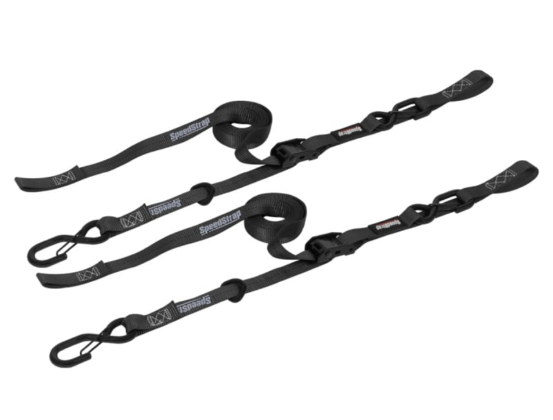 PRP Seats — PRP Cam-Lock 1in.x10ft. Tie Down with Snap S Hooks and Soft Tie - Black - Pr.
Cam-Lock Tie Down