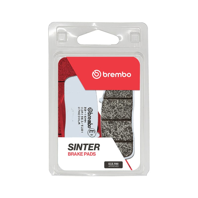 Brembo OE Powersports — Brembo OE 17-19 Suzuki DL250L8 V-Strom/2020 DL250L8 V-Strom ABS Sinter LA Brake Pad - Front L/R