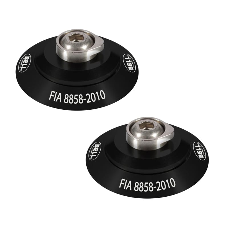 Bell — Bell HANS Clip Set - Black FIA8858-2010